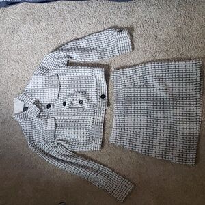 Mini Skirt & Blazer Set